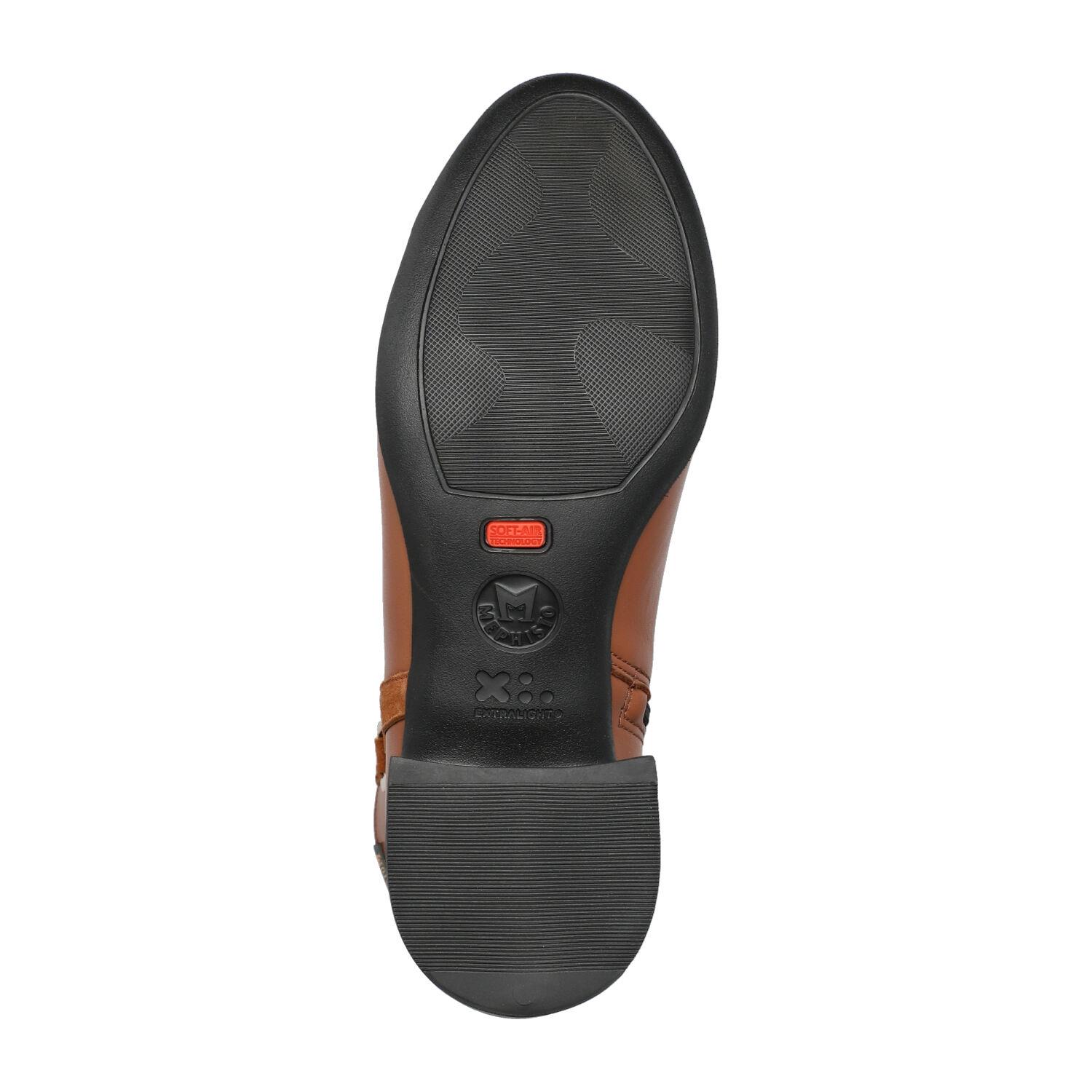 bottines femme modèle Zina brun chili - Mephisto